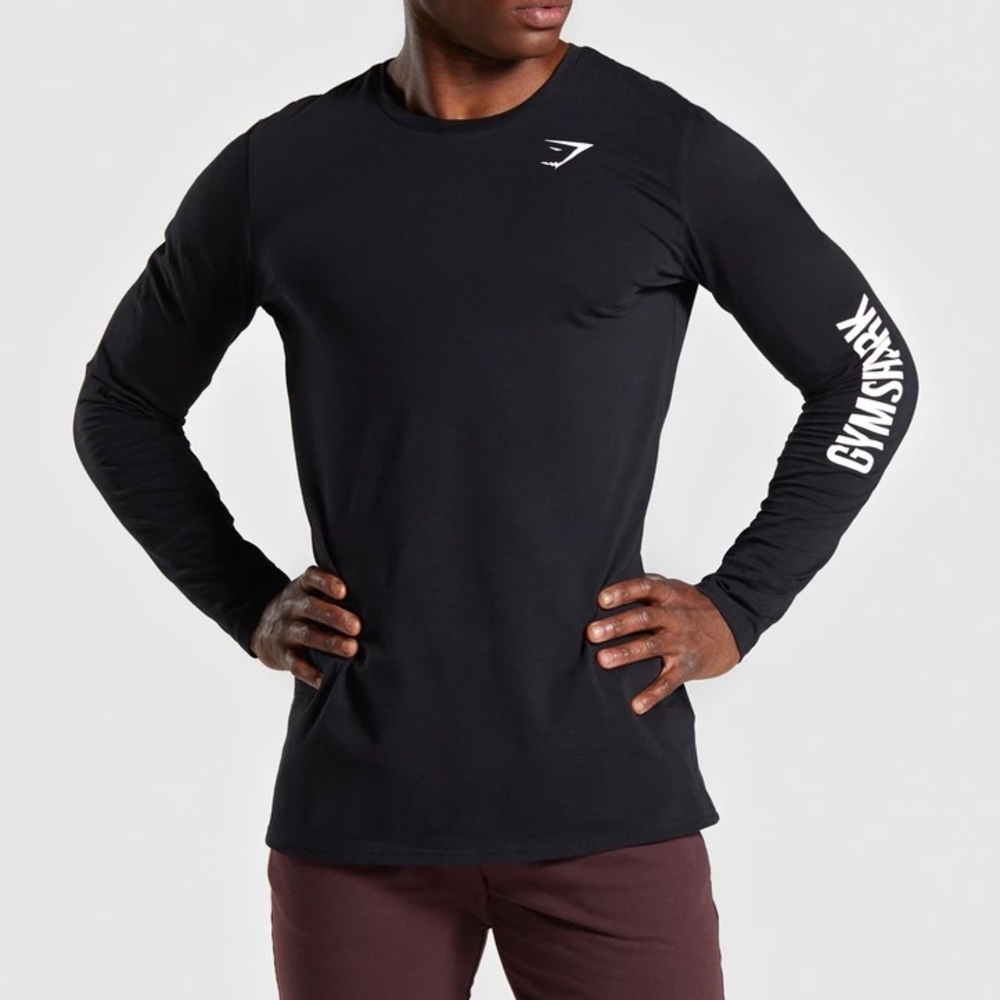 gymshark quote long sleeve medium